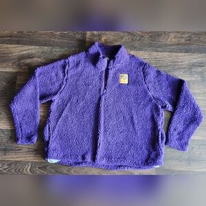 LSU Tigers Sherpa Sweatshirt Women Size 2XL
